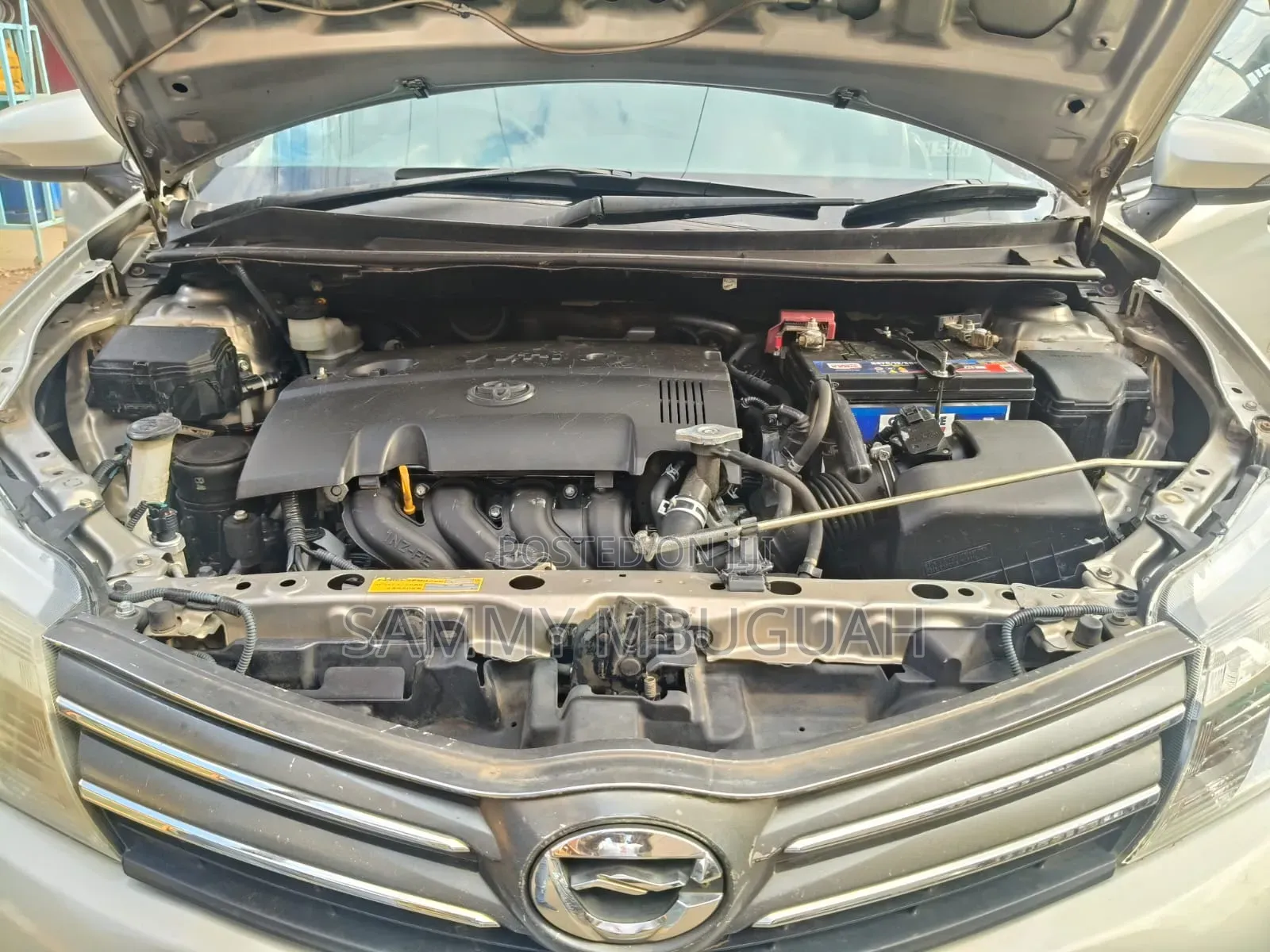 Toyota Axio 2014 Burgundy