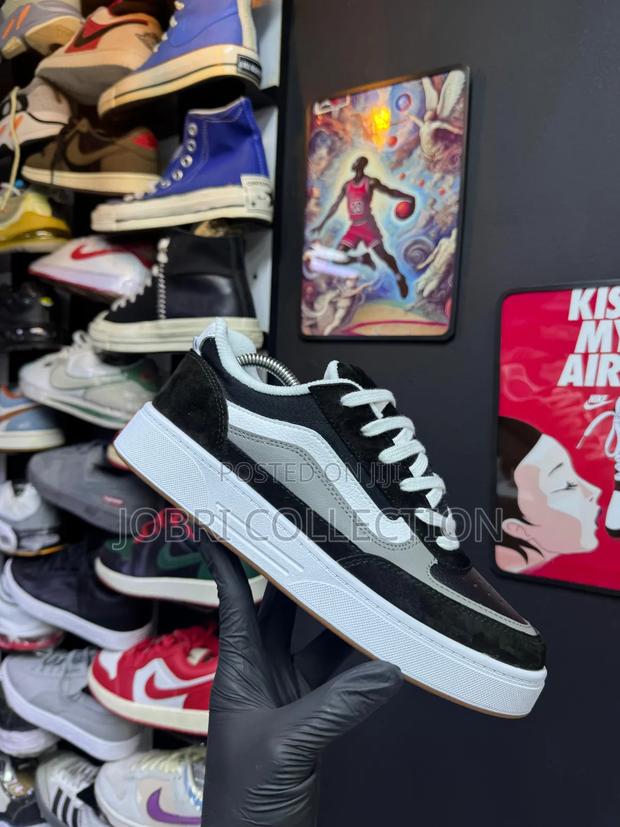 White Grey Vans Hylane Nineties Sneakers - thumbnail 2