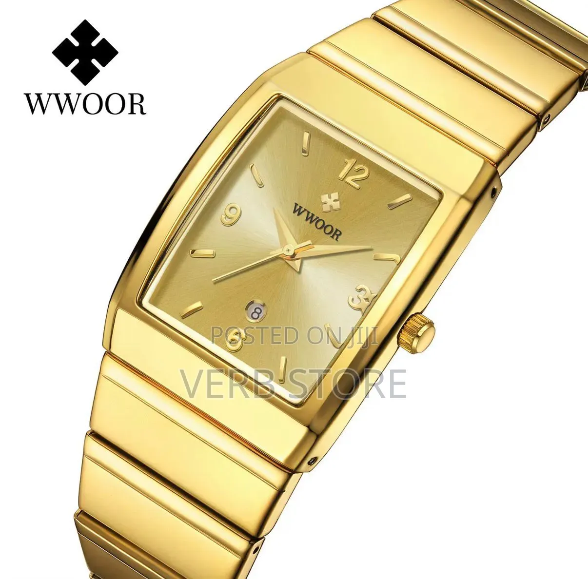 *Wwoor Square Men Watch #8888*