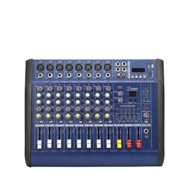8 Channel Usb Power Mixer Manufacturer 802d - thumbnail 3
