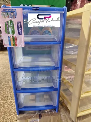 4 Stack Plastic Organizer Drawer.