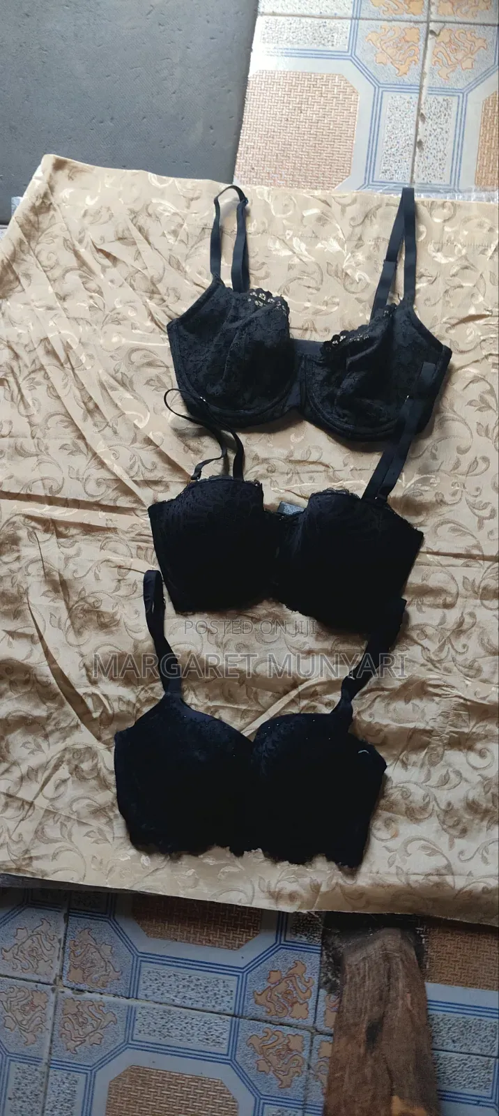 Black Lace Bras