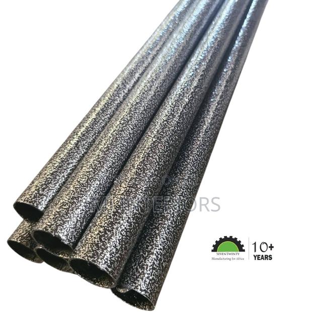 Jua Kali White Powder Coated Rods