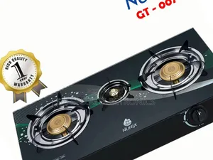 Nunix 3 Burner Glass Cooker – Cook in Style