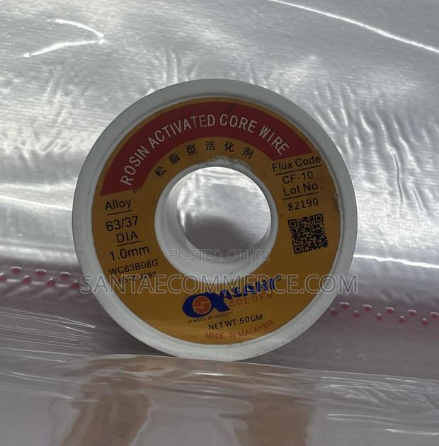Asahi 50g 63 37 Rosin Activated Core Solder Wire