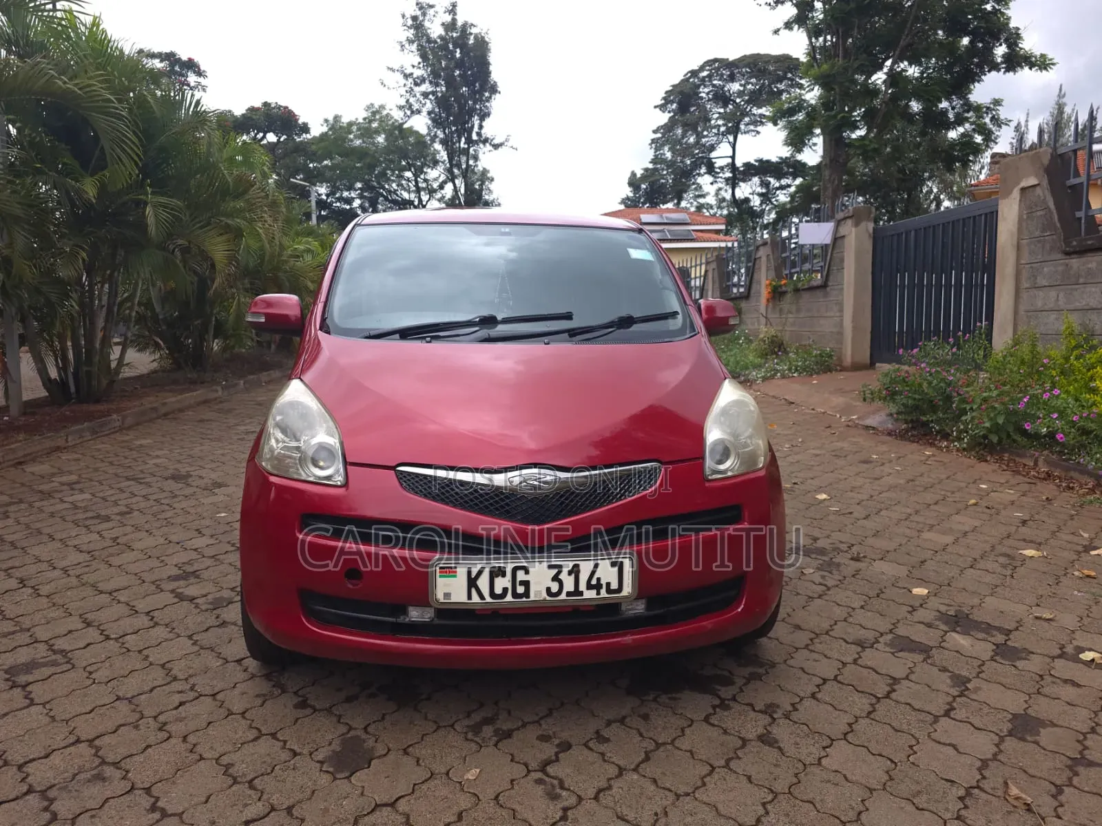 Toyota Ractis 2008 Red