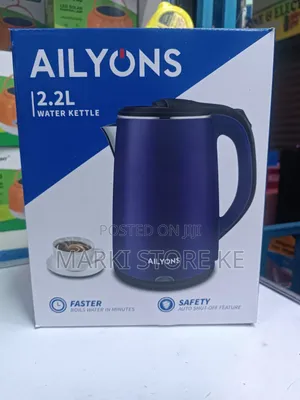 Ailyons Plastic Cordless Kettle 2.2l/Electric Kettle
