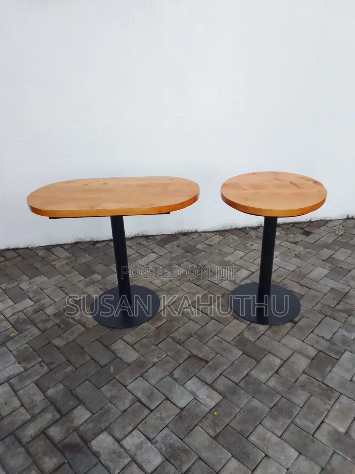 Mahogany Sauve Tables