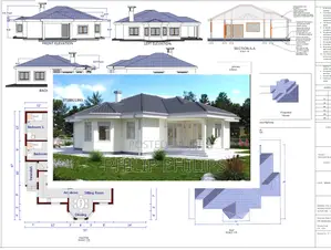 3, 4 Bedrooms Bungalows House Plans