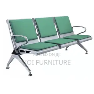 Office Benches Three Seaters Leather Reception Office Benches