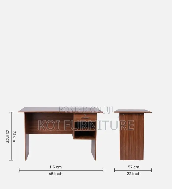 Office Desk; 1.2 Meters Home Office Students Desk With Drawers