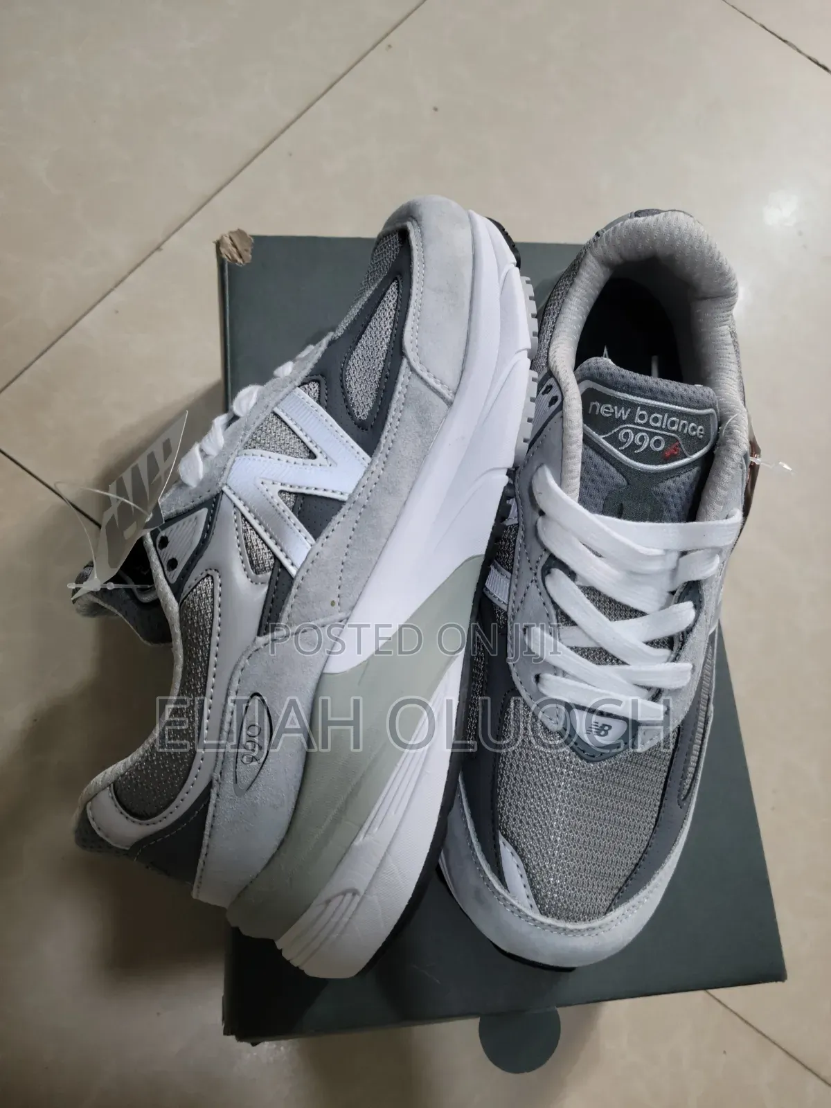 New Balance 9060v6 Cool Grey Sneakers