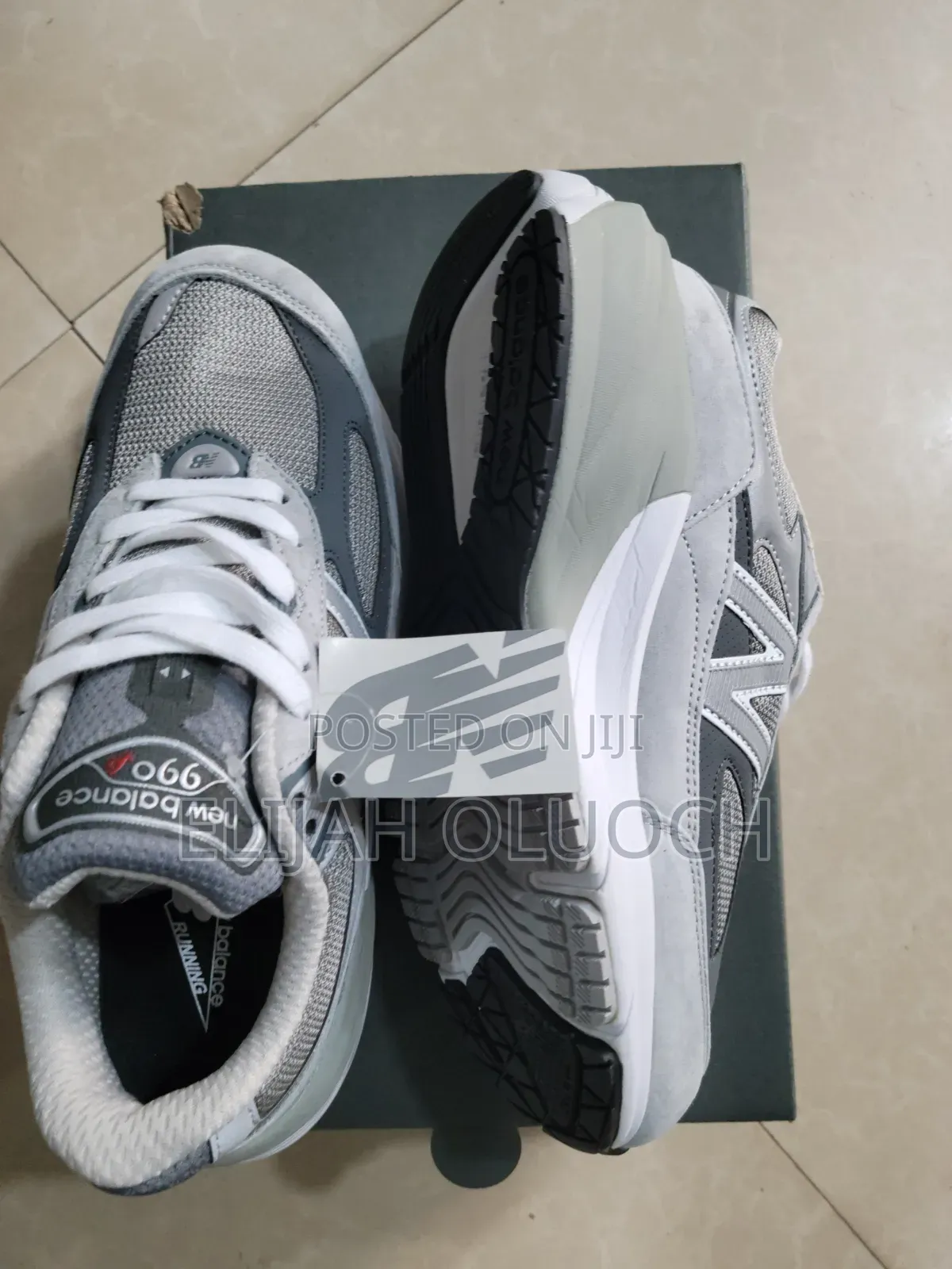 New Balance 9060v6 Cool Grey Sneakers