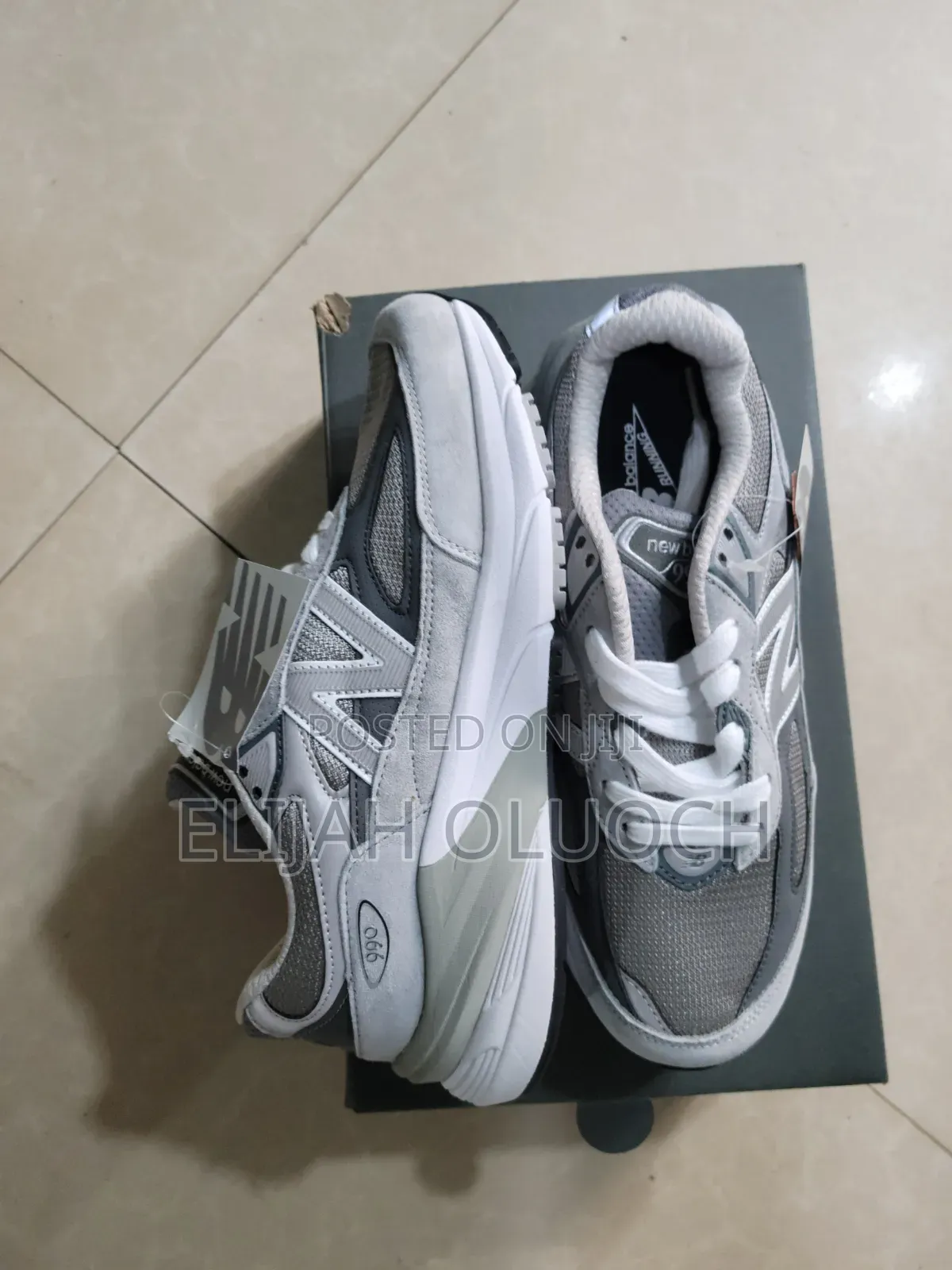 New Balance 9060v6 Cool Grey Sneakers