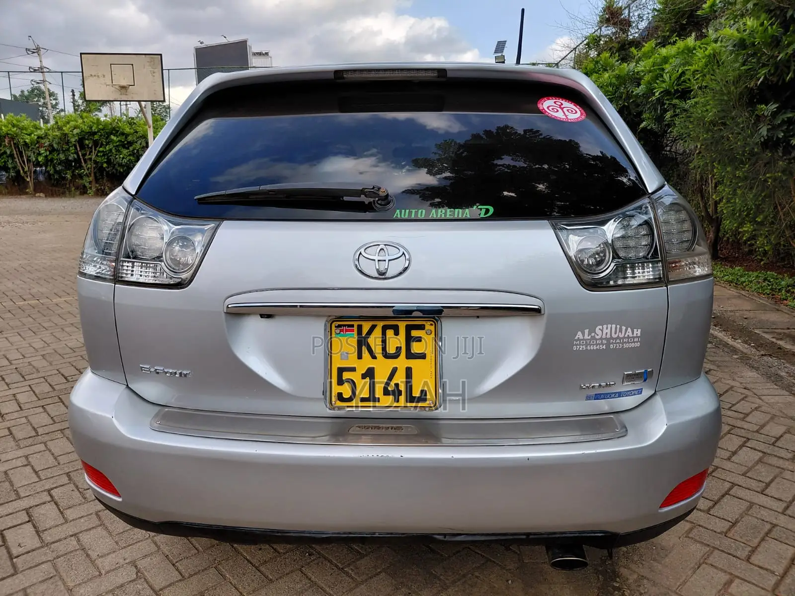 Toyota Harrier 2008 Silver