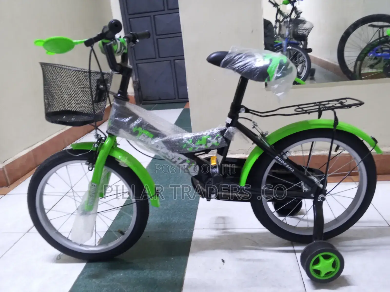 Brand New Endesha Size 16 Kids Bicycle With Basket.