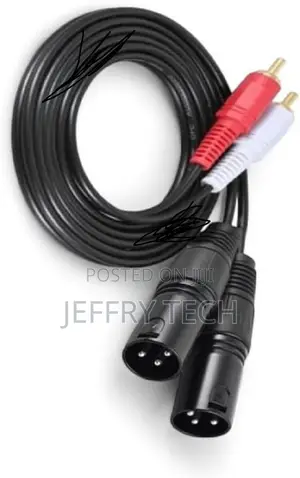Generic 2rca to 2xlr Audio Balance Cable, 1.5 M