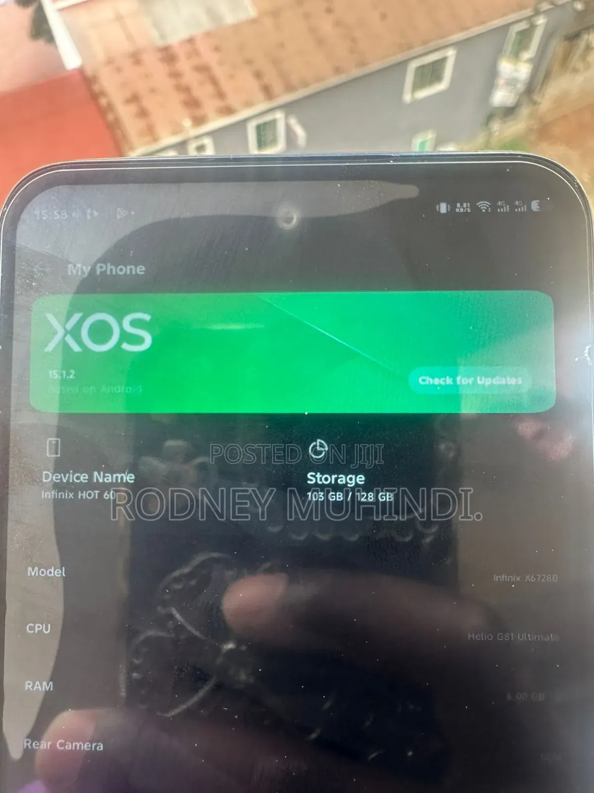 Infinix Hot 60i 128 GB Black