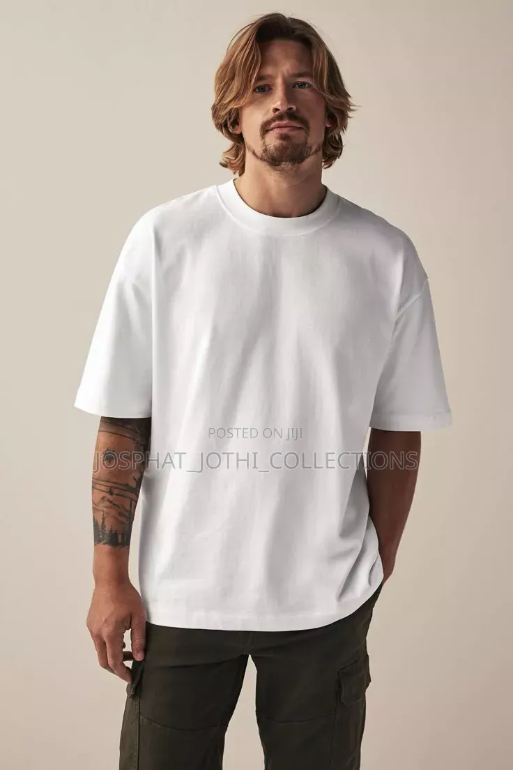 Plain White Cotton T-Shirt