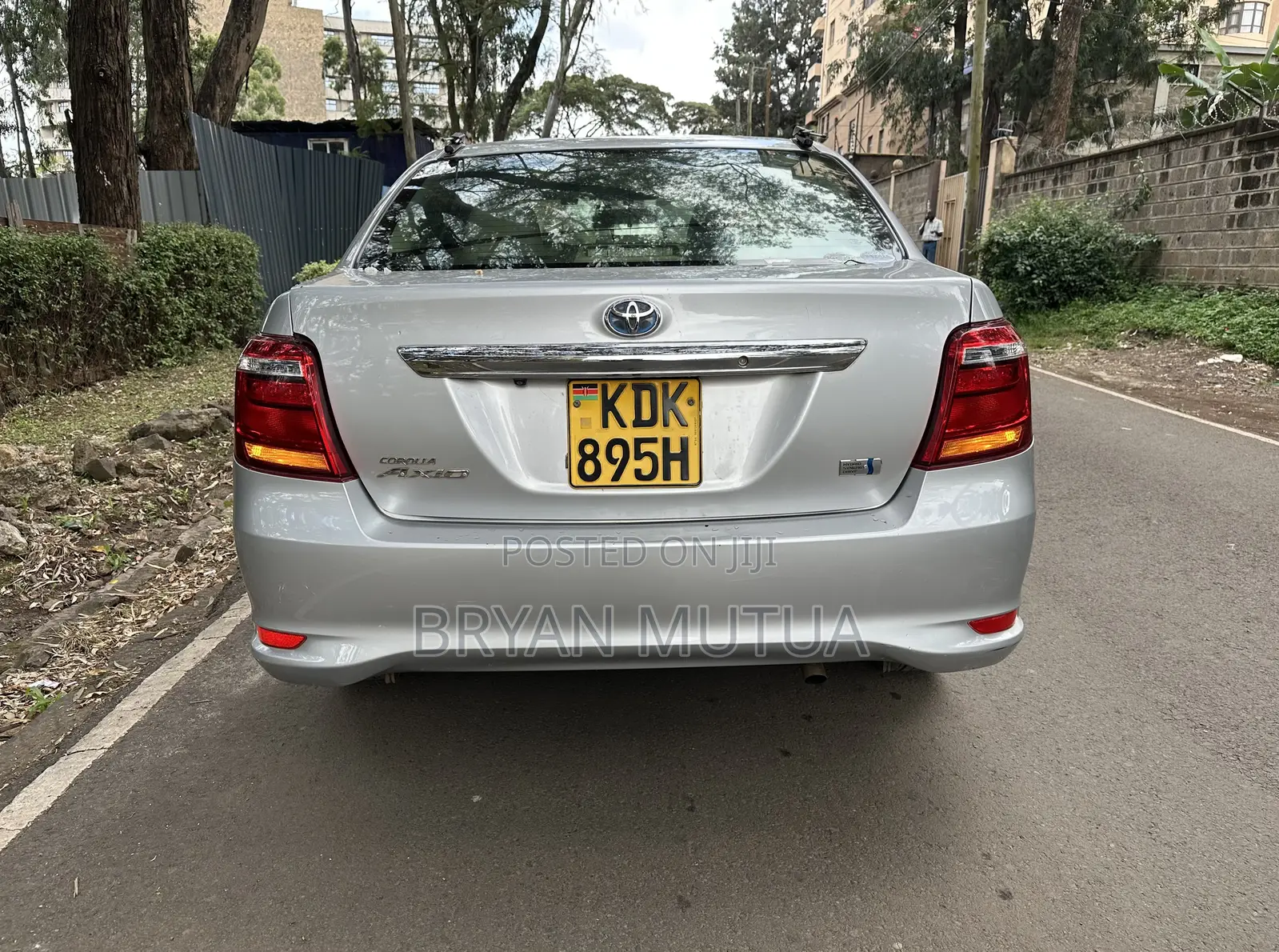 Toyota Axio 2016 Silver