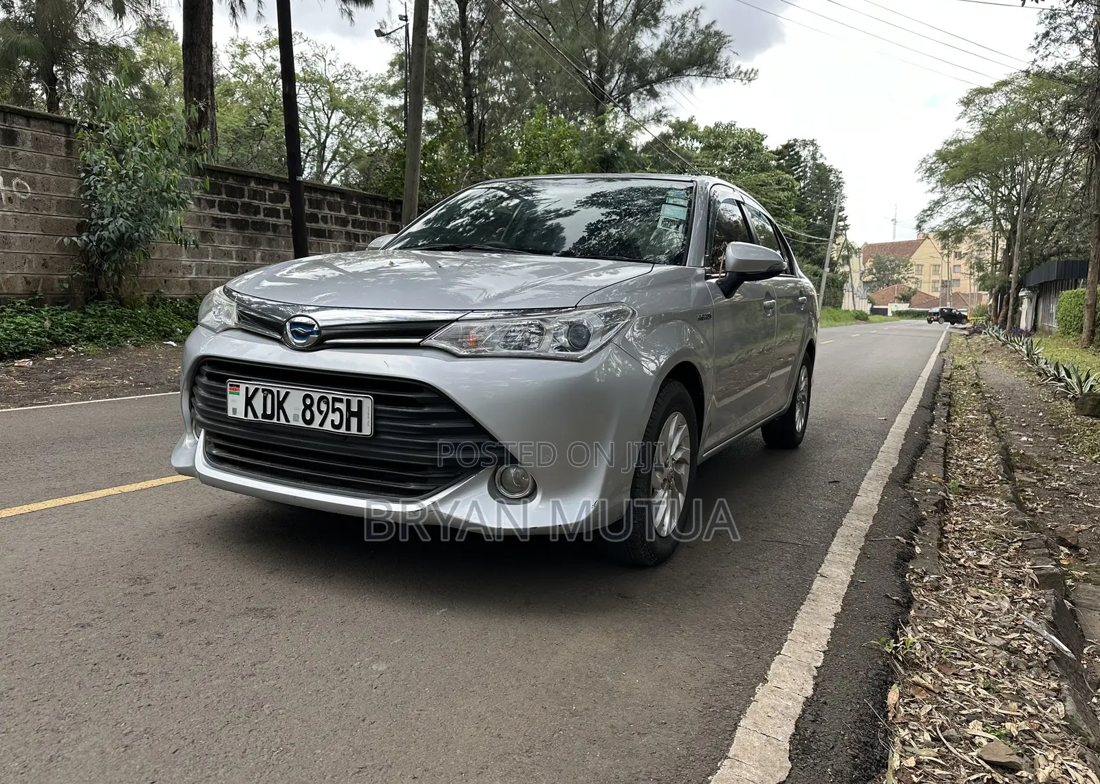 Toyota Axio 2016 Silver