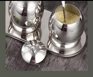 Egg Shaped Kitchen Spice Seasoning Dish/ Dining Sugar Dish