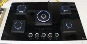 Roch Turkey*5 Infrared Burner Black Glass Finish Modern Design