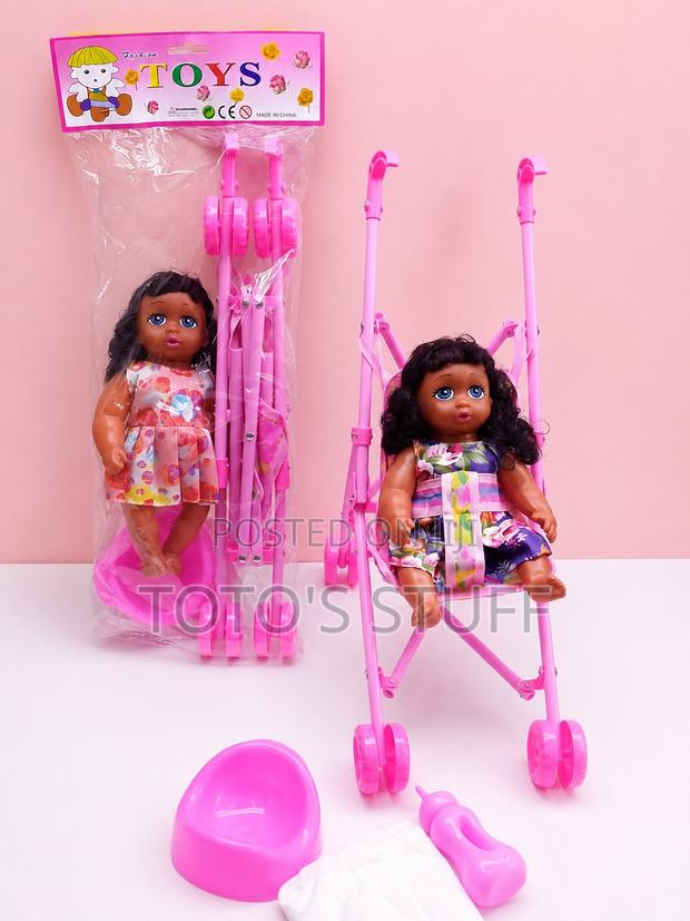 Doll Plus a Stroller