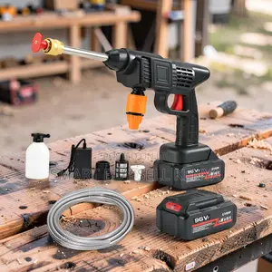 Car Washer Car Washing Spray Gun Machine With Two 12000mah Batteries