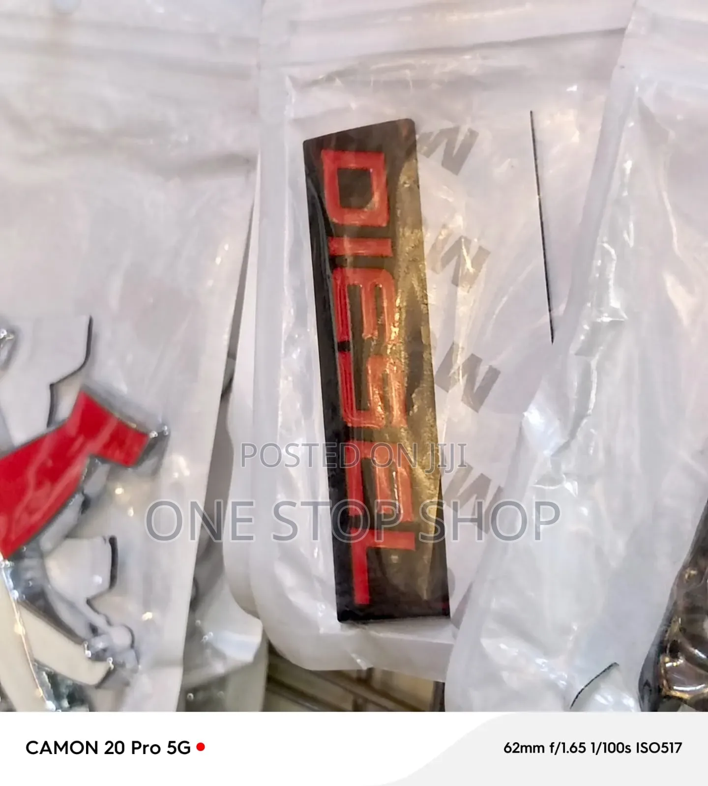 3d Metal Diesel Logo Car Emblem