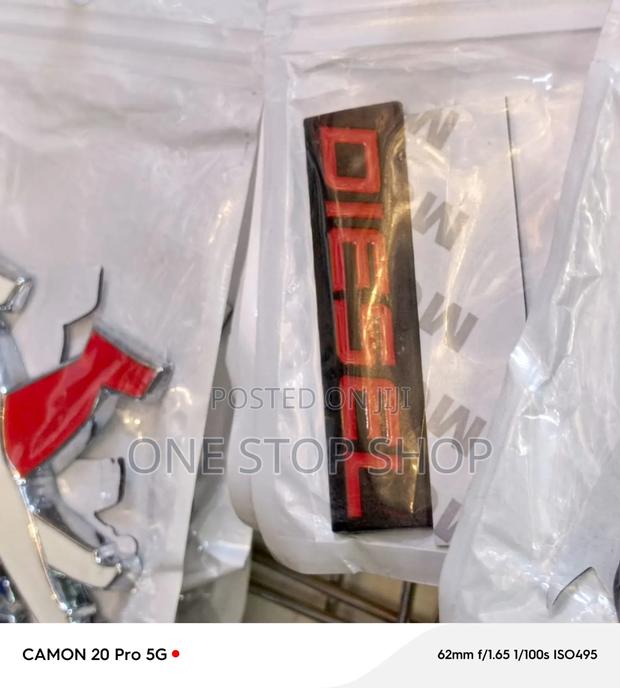 Diesel Self Adhesive Backing Weather Resistant Badge