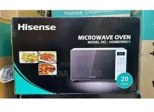 Hisense White Digital Microwave