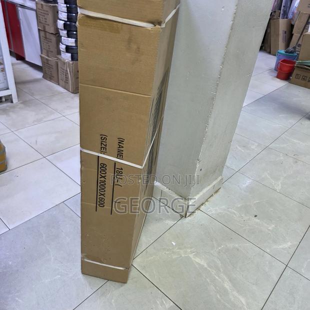 18u Server Cabinet Deep Rack 600x1000x600 Black - main view