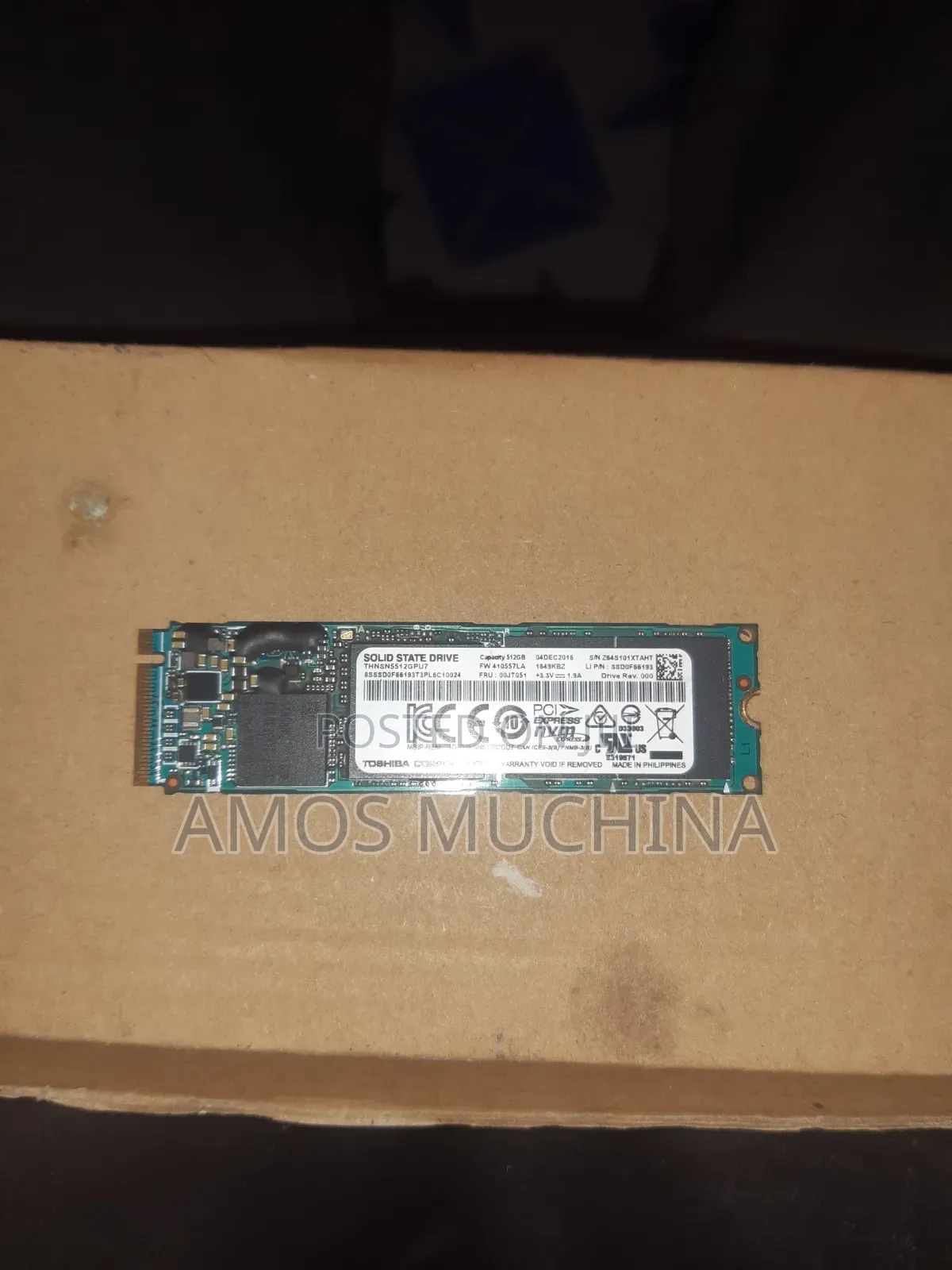 512gb SSD Nvme M2