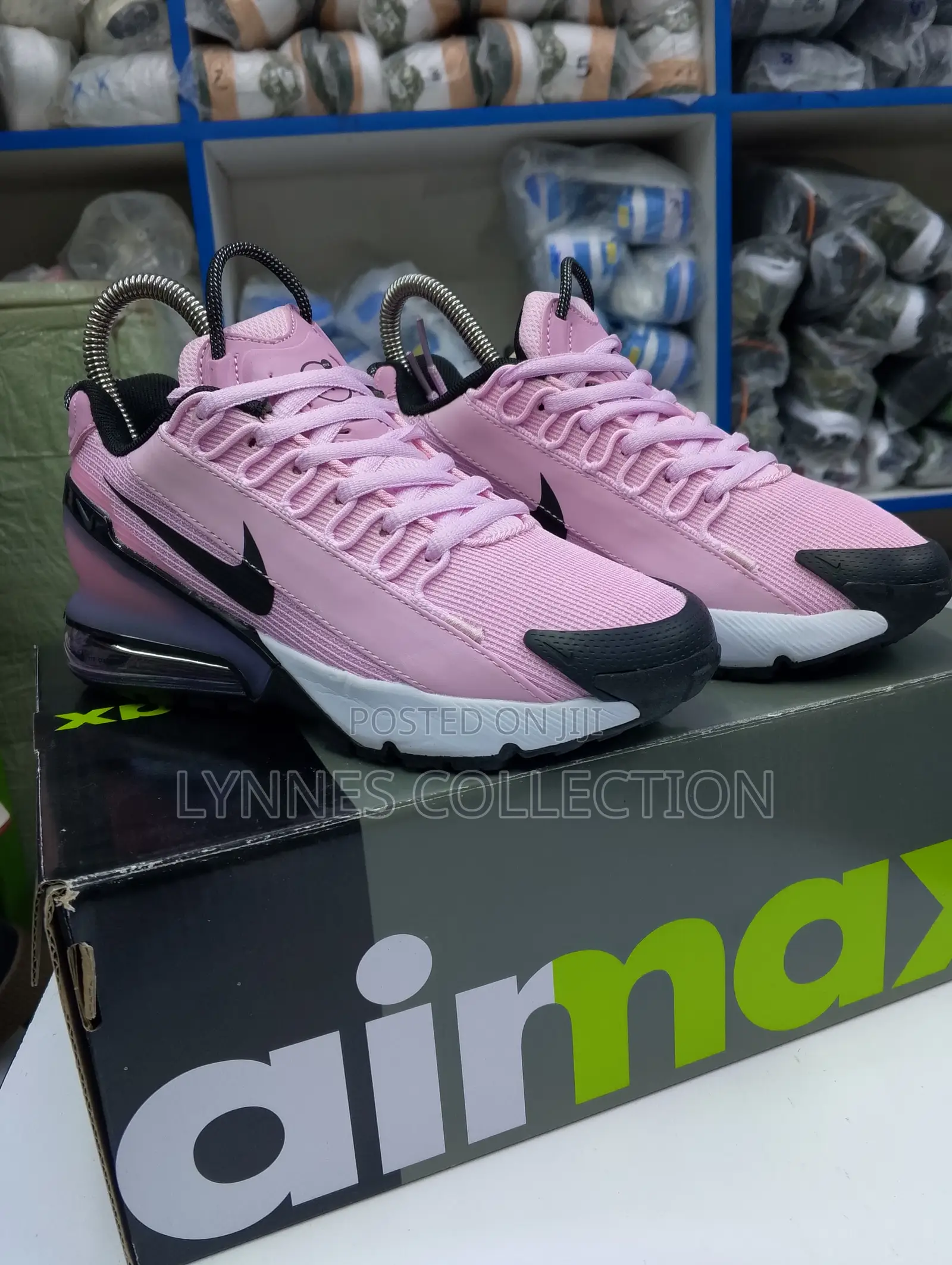 Nike Air Max Pulse Plus Pink Sneakers - Trendy Sport Street Shoes