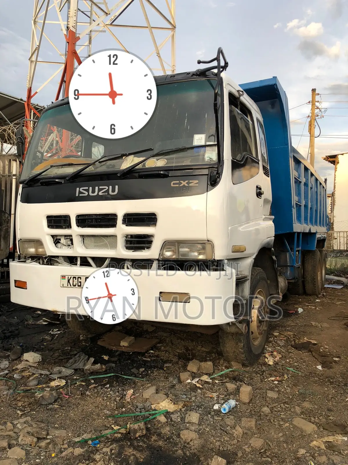 Isuzu CXZ Truck Tipper 2018 White