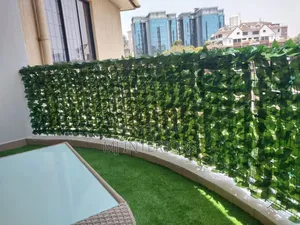 Stylish Artificial Green Fence for Outdoor Spaces and Balconies