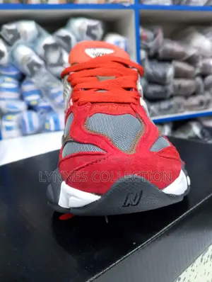 New Balance 9060 Red ★ Premium Retro Streetwear Sneakers