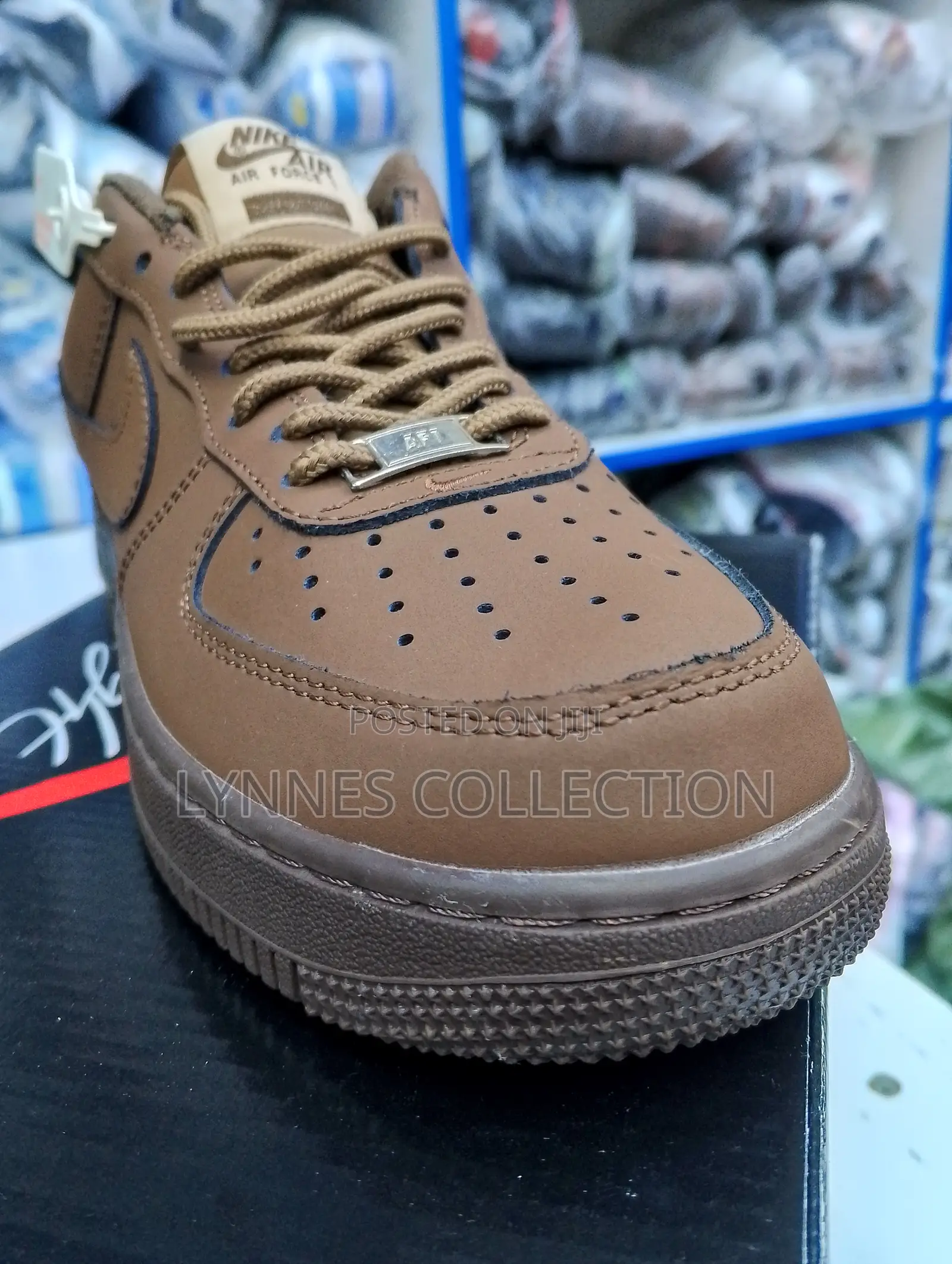 Nike Air Force 1 Custom Brown ★ Premium Streetwear Sneakers