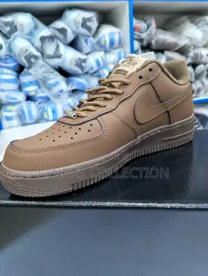 Nike Air Force 1 Custom Brown ★ Premium Streetwear Sneakers