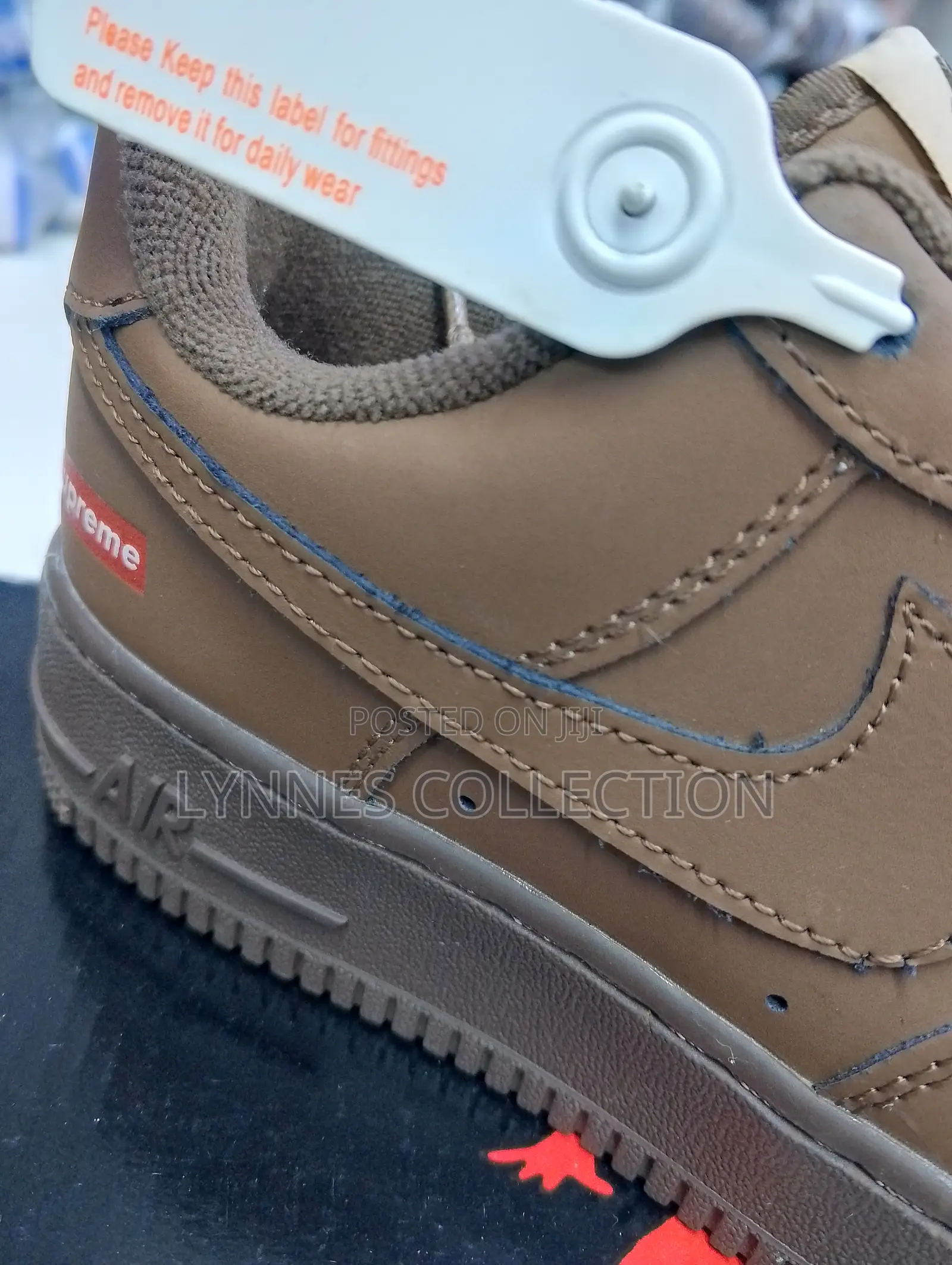 Nike Air Force 1 Custom Brown ★ Premium Streetwear Sneakers