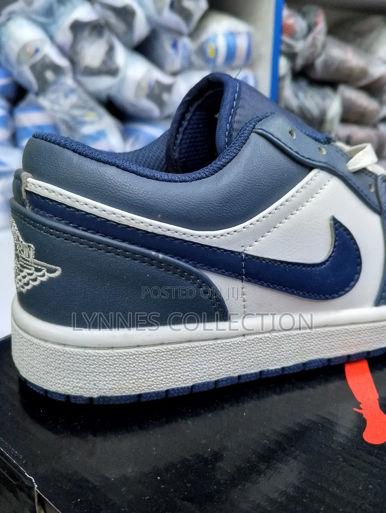 Jordan 1 Low Cut Navy Blue ★ Classic Streetwear Sneakers