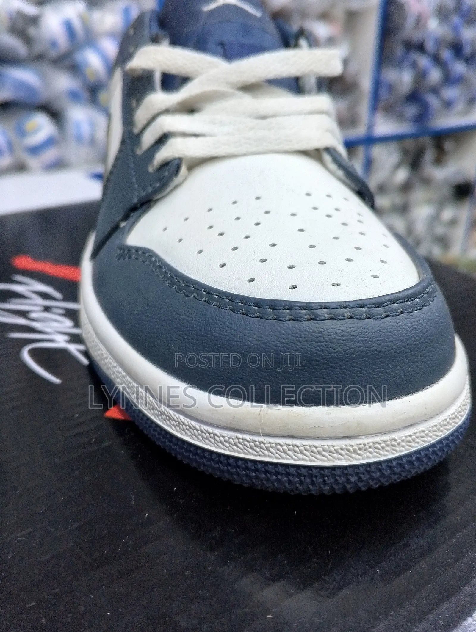 Jordan 1 Low Cut Navy Blue ★ Classic Streetwear Sneakers