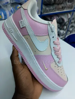 Nike Air Force 1 Custom Pink ★ Trendy Streetwear Sneakers