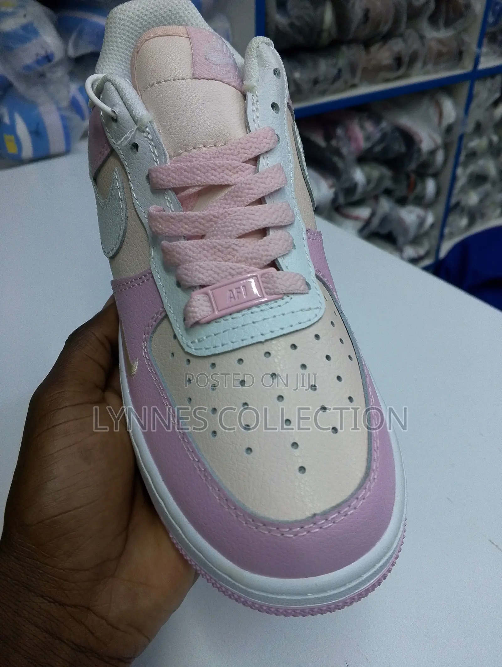 Nike Air Force 1 Custom Pink ★ Trendy Streetwear Sneakers