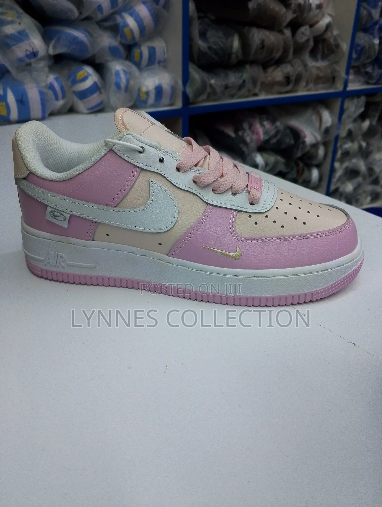 Nike Air Force 1 Custom Pink ★ Trendy Streetwear Sneakers