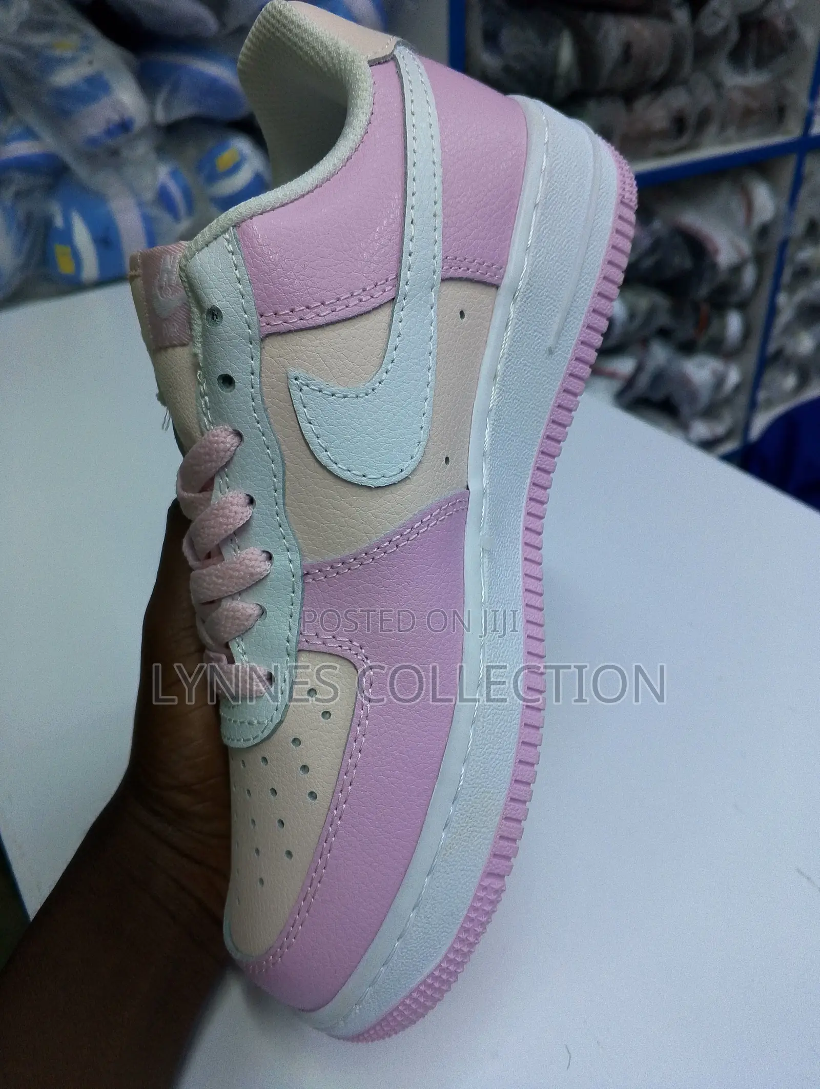 Nike Air Force 1 Custom Pink ★ Trendy Streetwear Sneakers