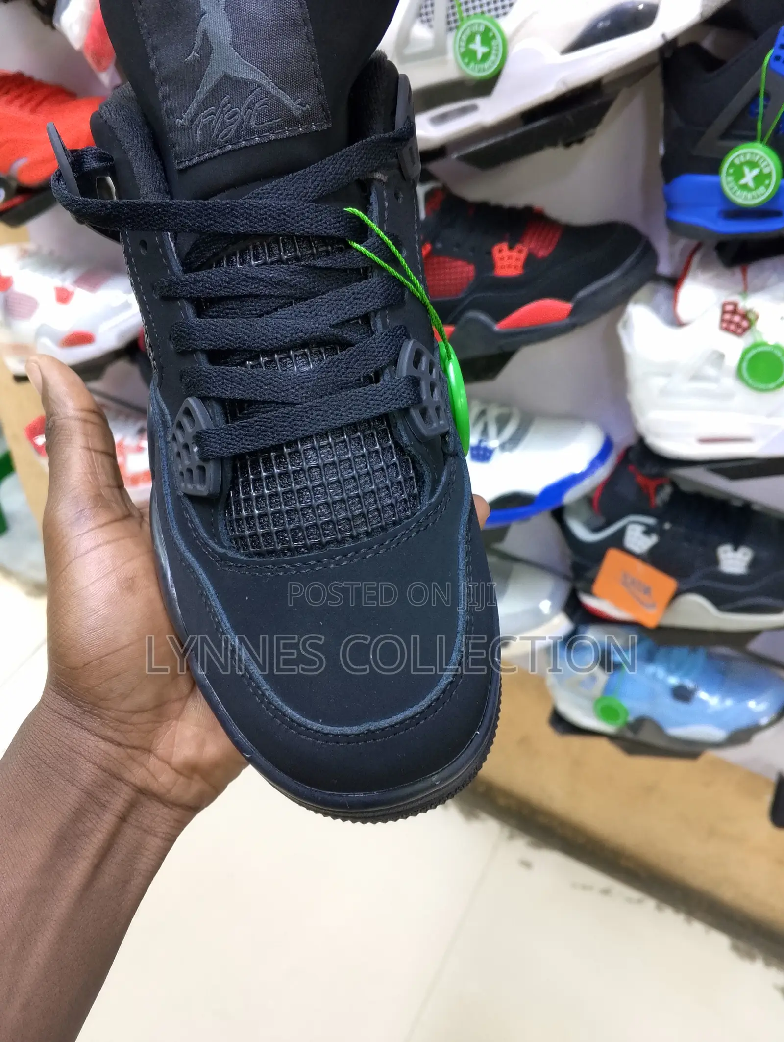 Jordan Black Cat - All Black Retro Basketball Sneakers