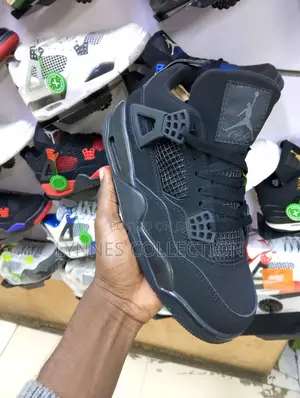 Jordan Black Cat - All Black Retro Basketball Sneakers