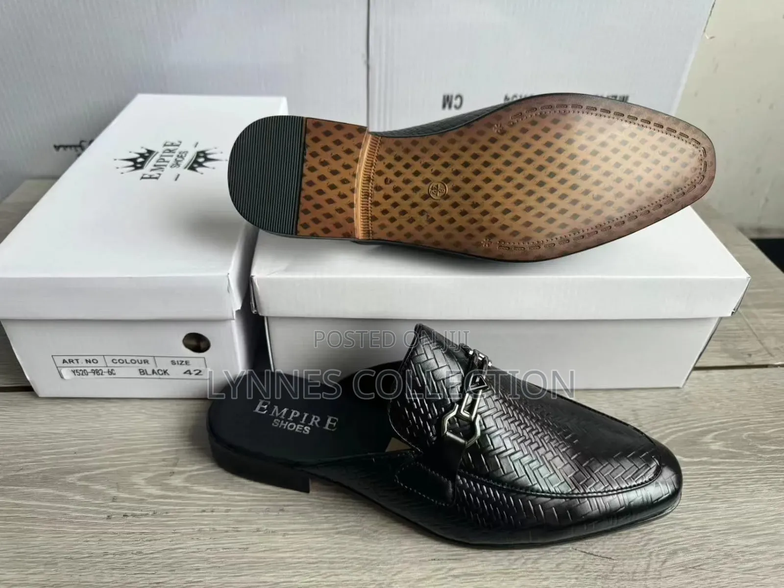 Men Leather Mules - Stylish Slip-on Casual Shoes